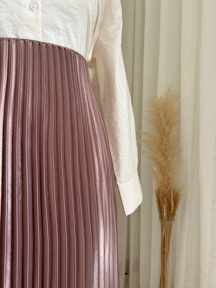 Jupe Plissée Rosée