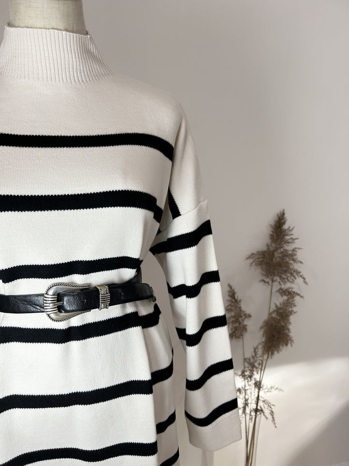 Robe Tricot à Rayures